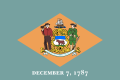 Delaware state flag